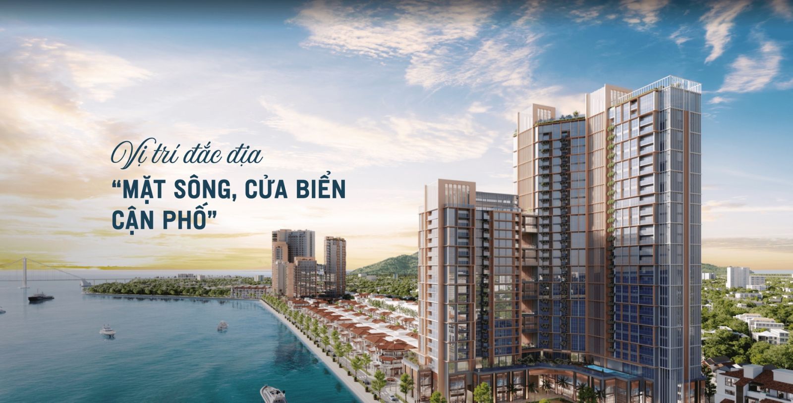 Sun Symphony Residence Đà Nẵng Vị Trí Đắc Địa Mặt Sông Cửa Biển Cận Phố